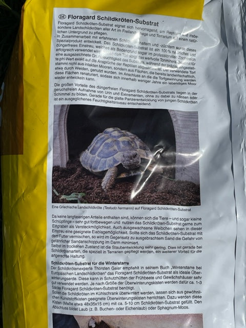 FLORAGARD Schildkrötensubstrat, für Schildkröten FLORAGARD Schildkrötensubstrat, für Schildkröten